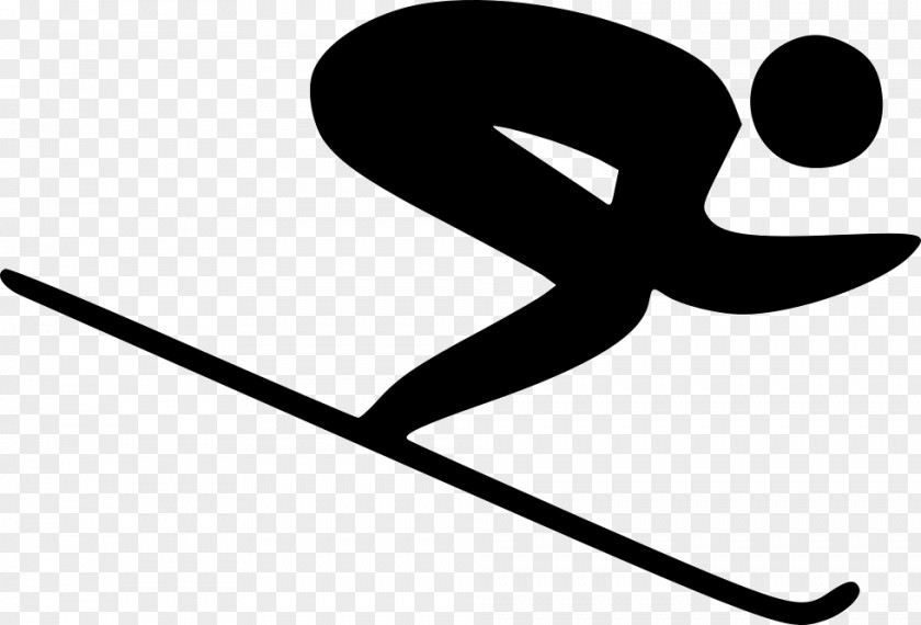 Gstaad Switzerland Skiing Line Clip Art Angle Shoe Black M PNG