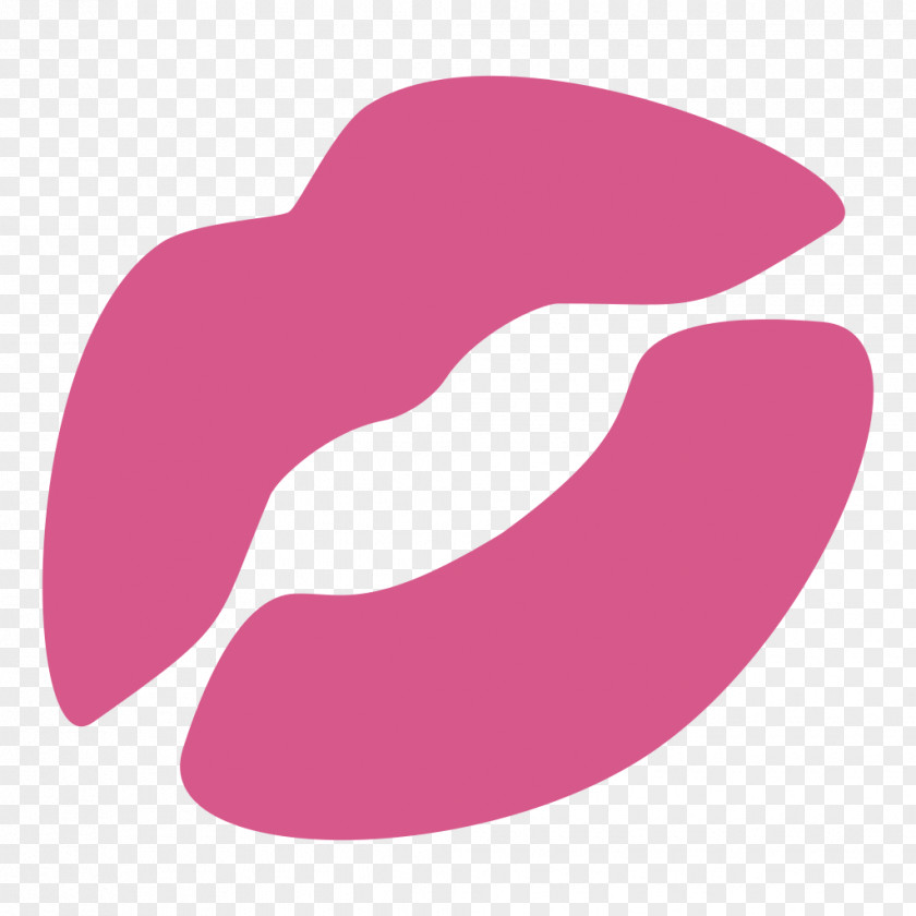 Kiss Emoji Lip Love Heart PNG