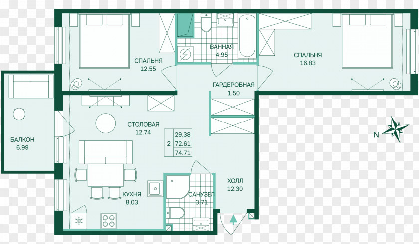 Local Attractions Floor Plan Bed Architecture Design PNG