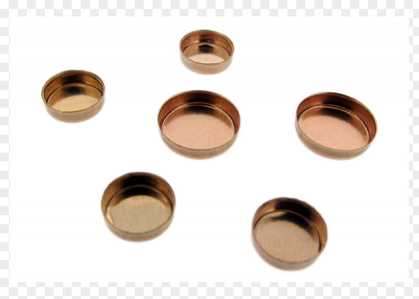 Round Bezel Metal Copper 01504 PNG