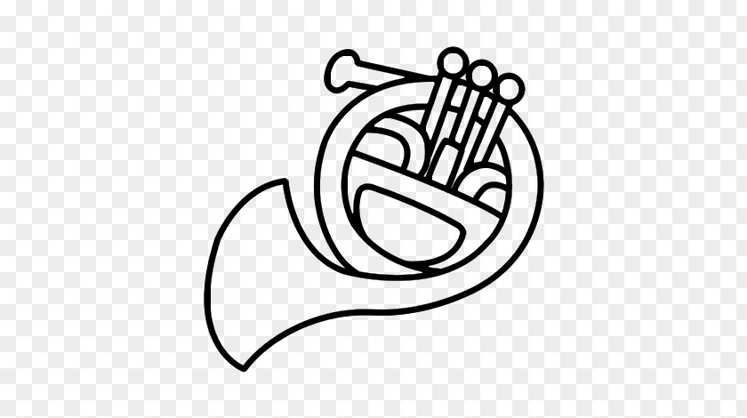 Saxophone Drawing French Horns Wind Instrument Musical Instruments PNG