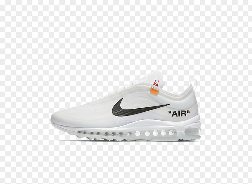 Size 10.0 Air Force 1 Sports ShoesNike Nike OFF-WHITE X Max 97 Mens Sneakers PNG