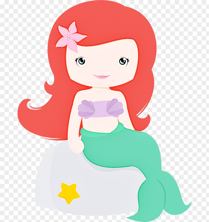Cartoon Mermaid PNG