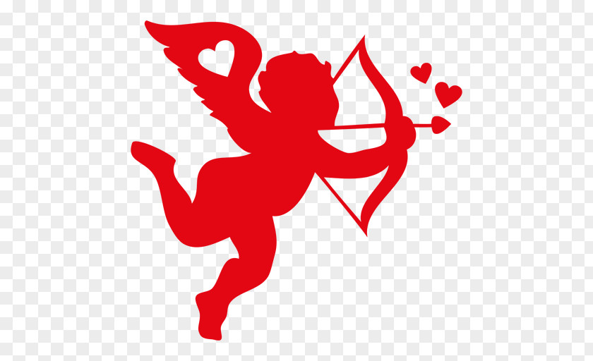 Cupid And Psyche Valentine's Day Clip Art PNG