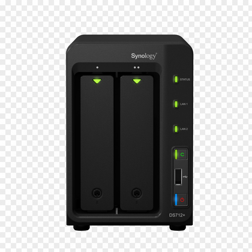 Data Storage Synology Inc. Network Systems DiskStation DS712+ Serial ATA PNG