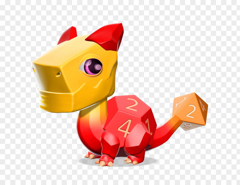 Paper Figurine Dragon Fire PNG