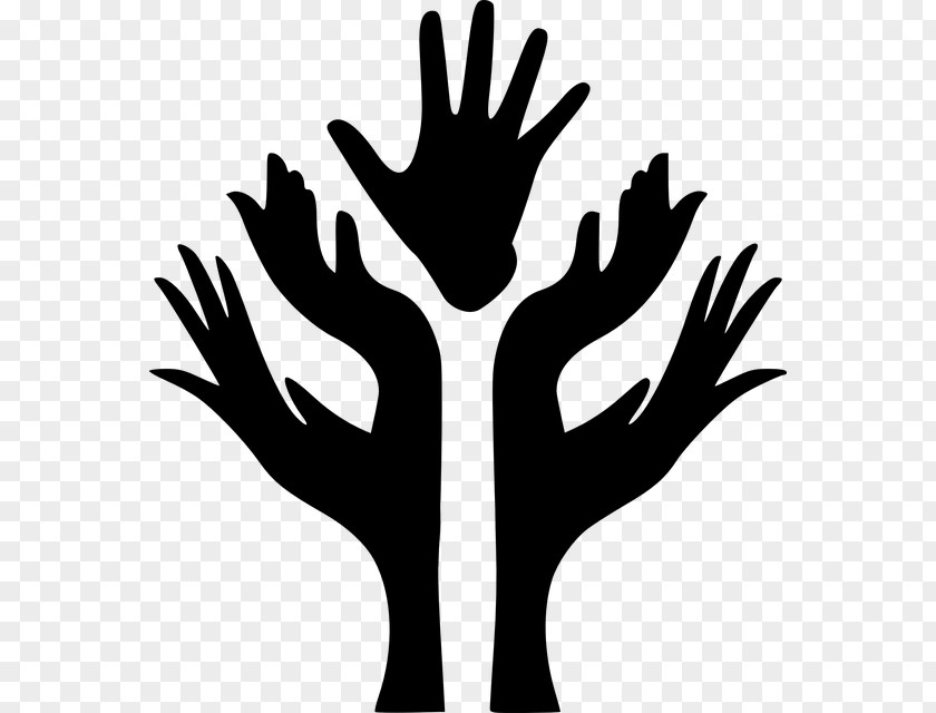 Tree Hand Clip Art PNG