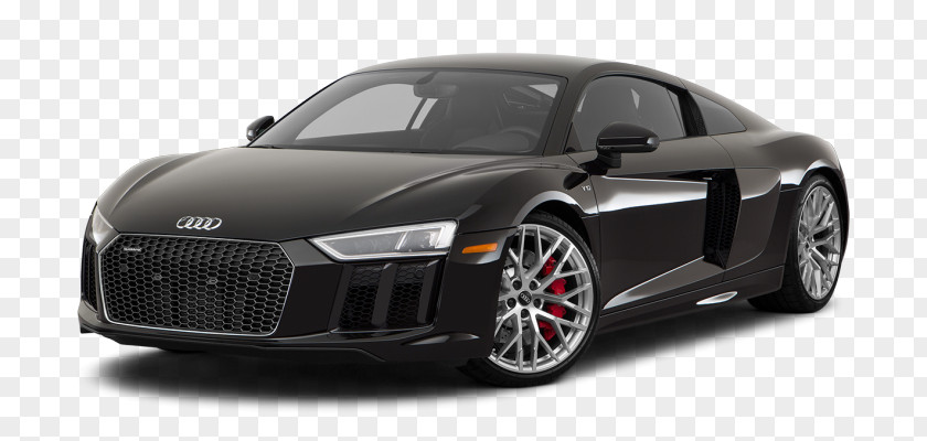 Audi 2018 R8 Coupe Car 2017 V10 Engine PNG