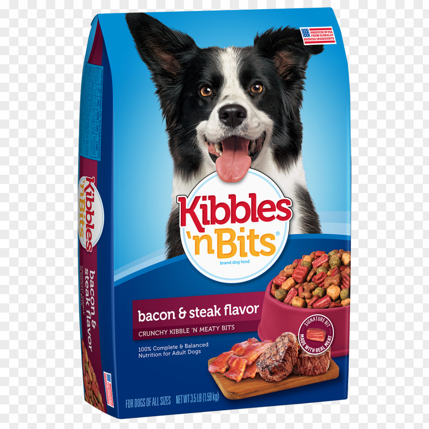 Bacon Bits Dog Food Kibbles 'n Gravy Train PNG