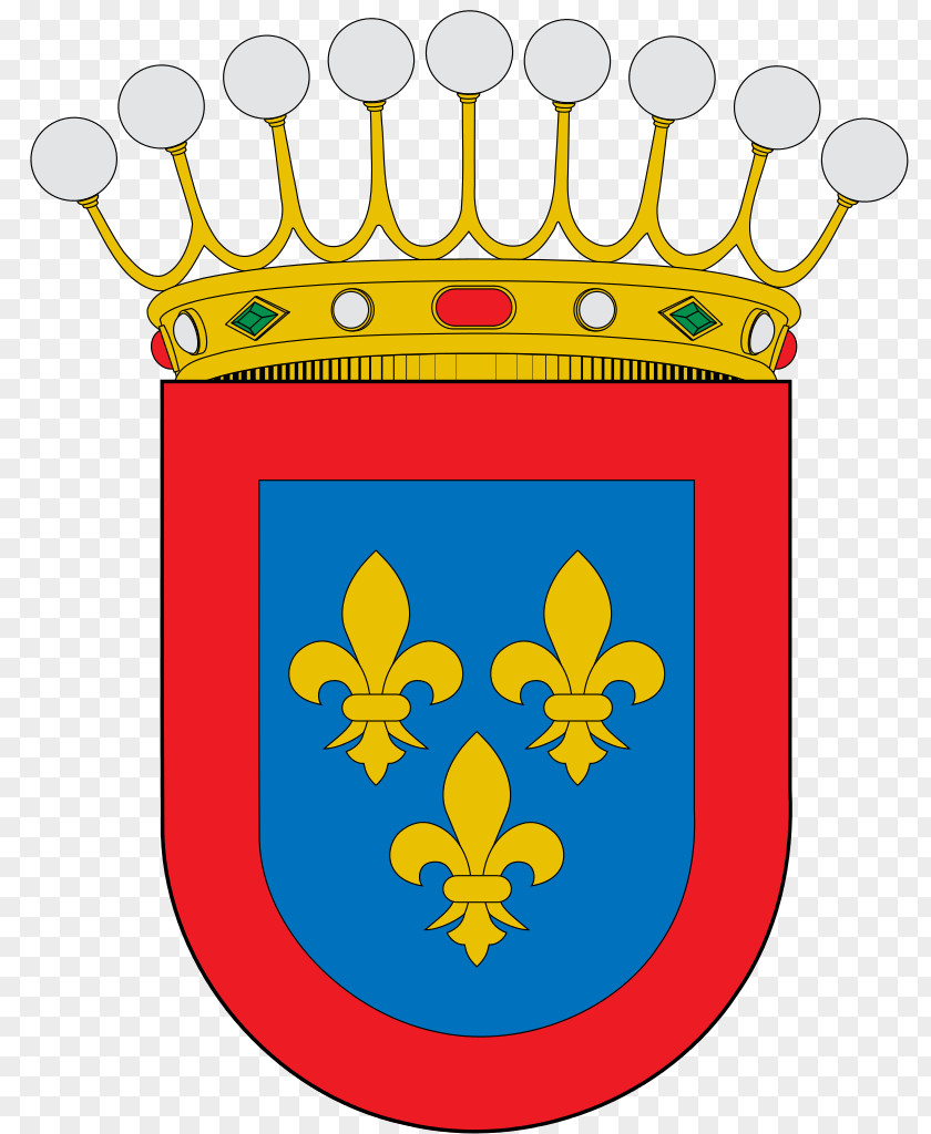 Bourbon Escutcheon Count Of Echauz Spain Lordship Oñate Genealogy PNG