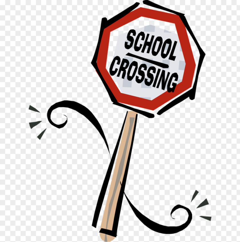 Crossing INTERSTATE BATTERIES SIGN School Guard Clip Art PNG