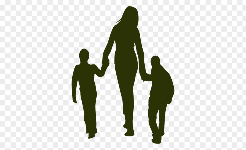 Mother Child Silhouette PNG