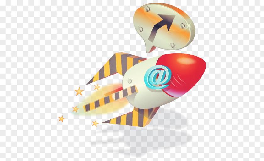 Creative Rocket Missile Adobe Flash Internet Icon PNG