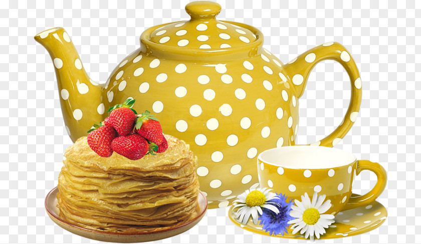 Tea Set Serveware Teapot Kettle Tableware Food Cup PNG