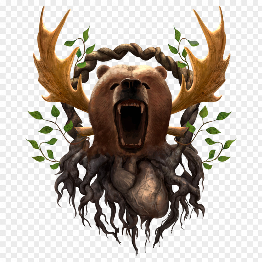 Deer Snout Thumbnail Illustration Antler PNG