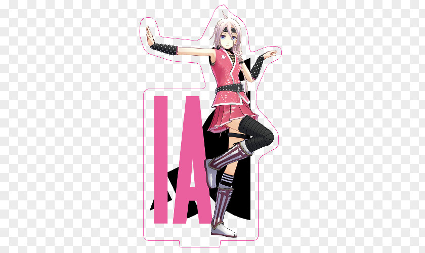 Hachimaki IA/VT Colorful Vocaloid Model Figure IA & ONE PNG