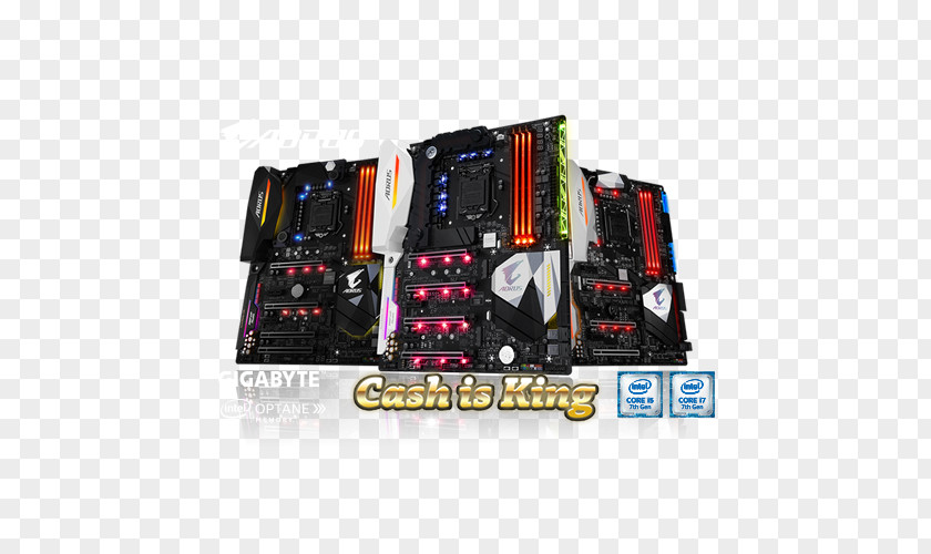 Intel Motherboard LGA 1151 ATX GIGABYTE Aorus GA-Z270X-Gaming 9 PNG