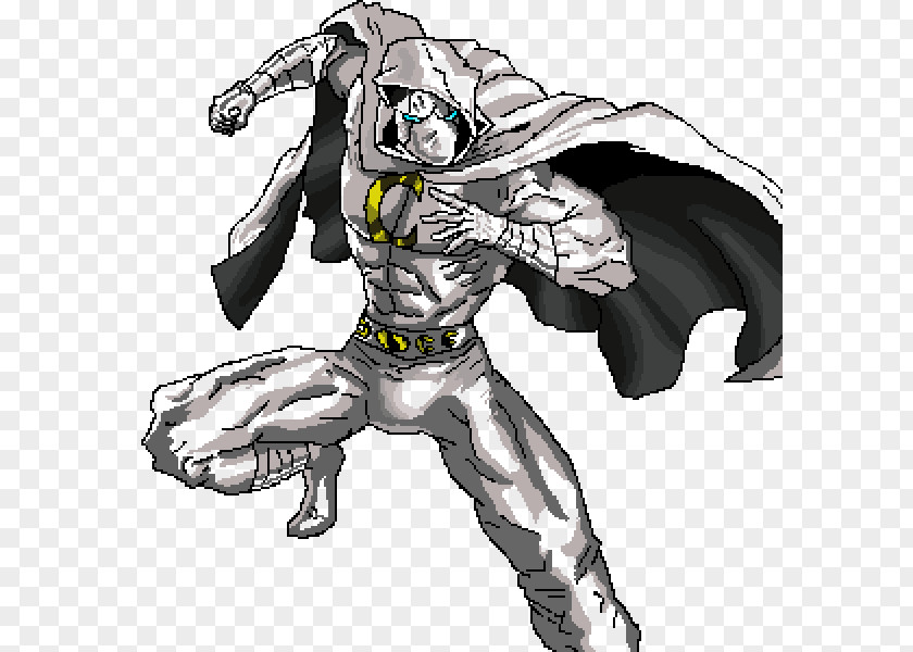 Moon Knight Drawing Cartoon PNG