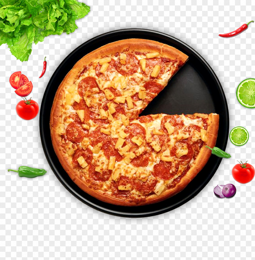 Pizza Chicago-style Italian Cuisine Breakfast Oven PNG