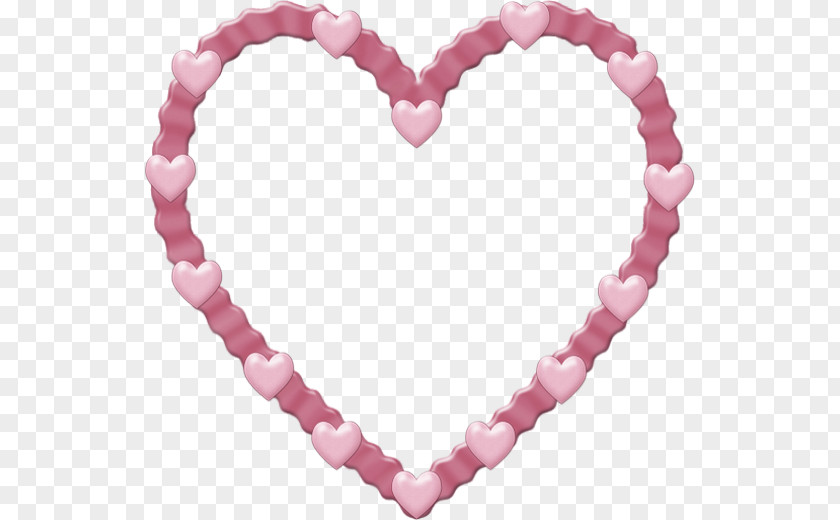 Heart Valentine's Day Picture Frames PNG