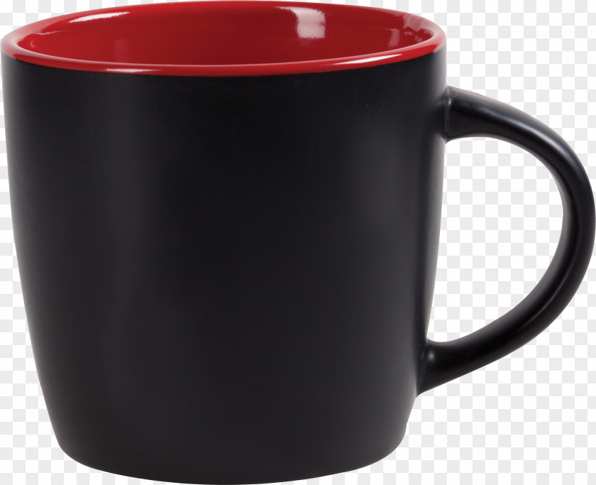 Red Coffee Cup Mug Ceramic PNG
