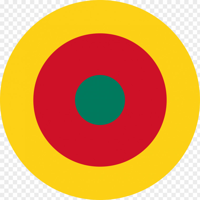 Svg Cameroon Air Force Military Aircraft Insignia Roundel PNG