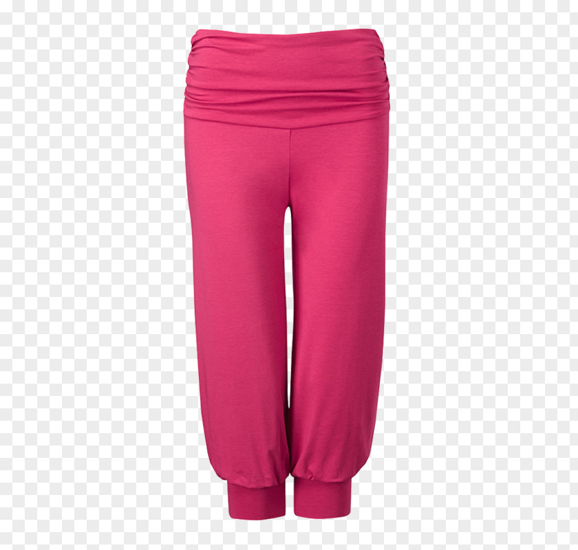 Yoga Leggings Waist Pink M Pants PNG