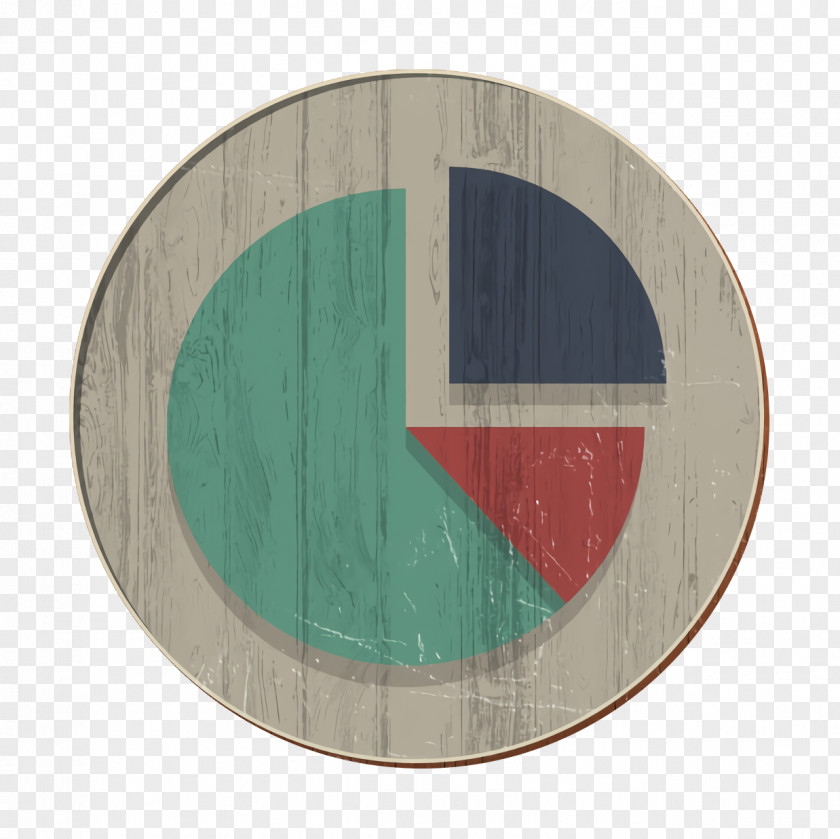 Beige Plate Graph Icon Pie Chart PNG