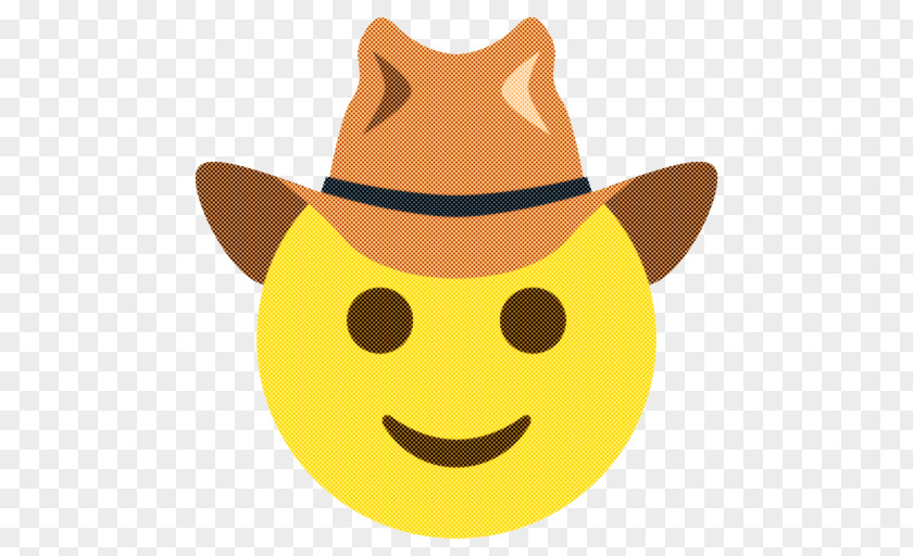 Costume Accessory Happy Cowboy Emoji PNG