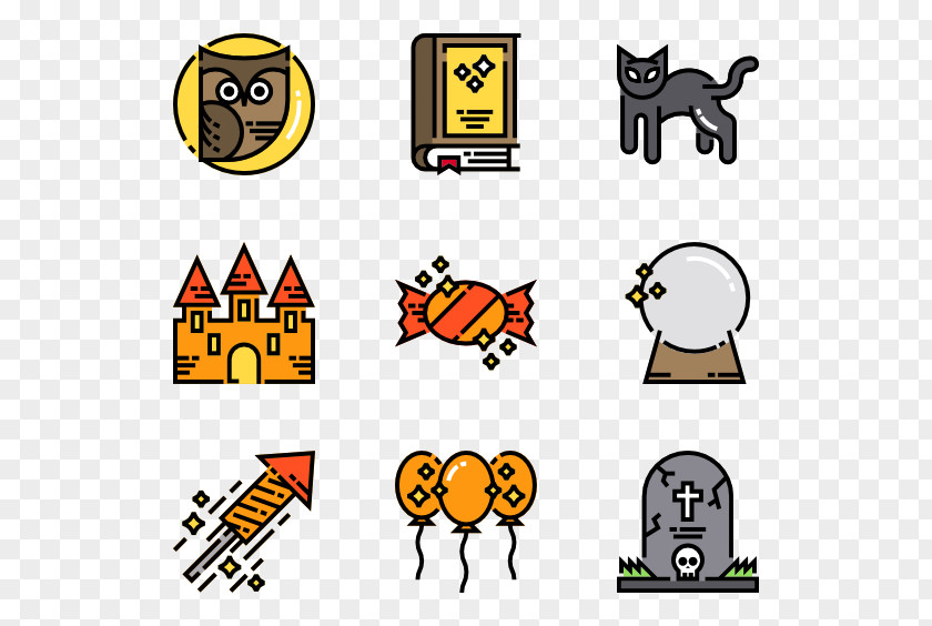 Halloween Vector Elements Smiley Fire Extinguishers Emoticon Clip Art PNG