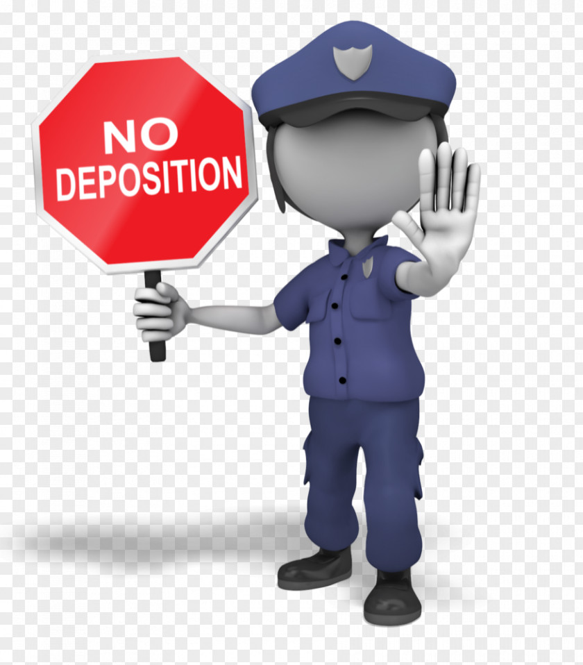 Police Officer Court Deposition Clip Art PNG