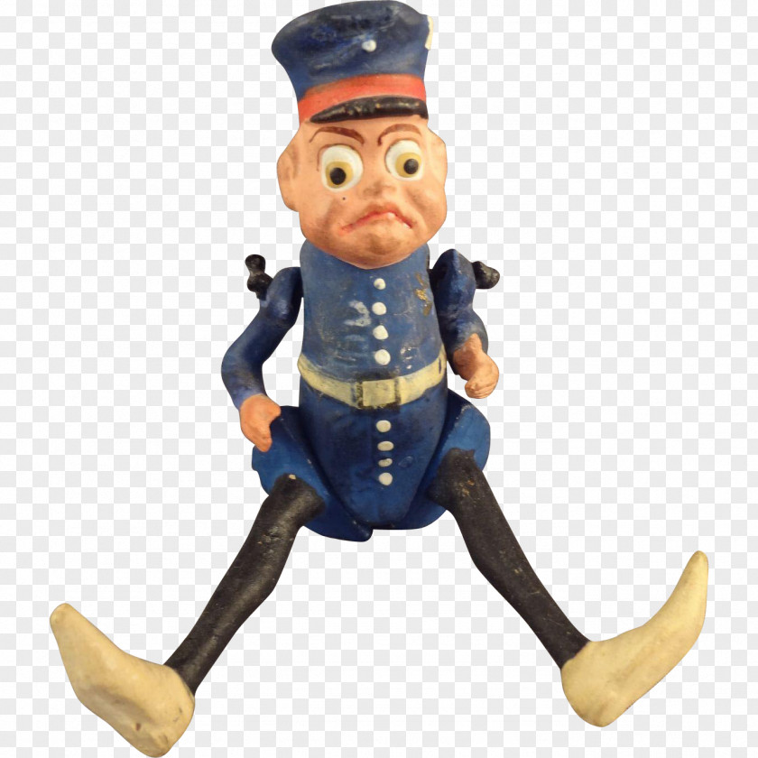 Policeman Figurine Toy PNG