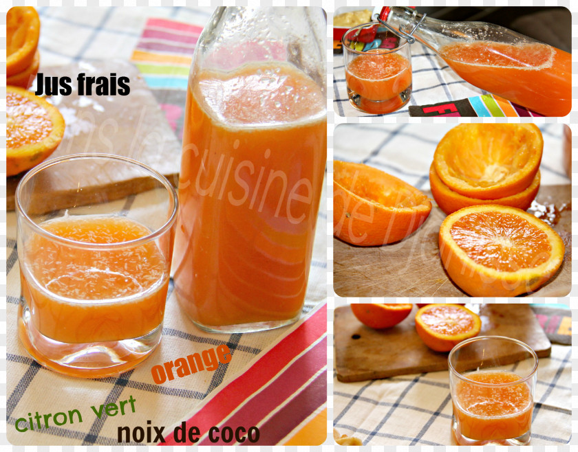 Punch Orange Drink Soft Non-alcoholic Cocktail PNG