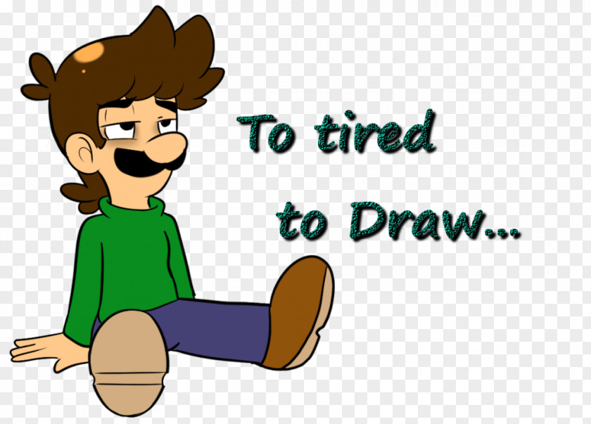 TIRED Luigi Drawing DeviantArt PNG