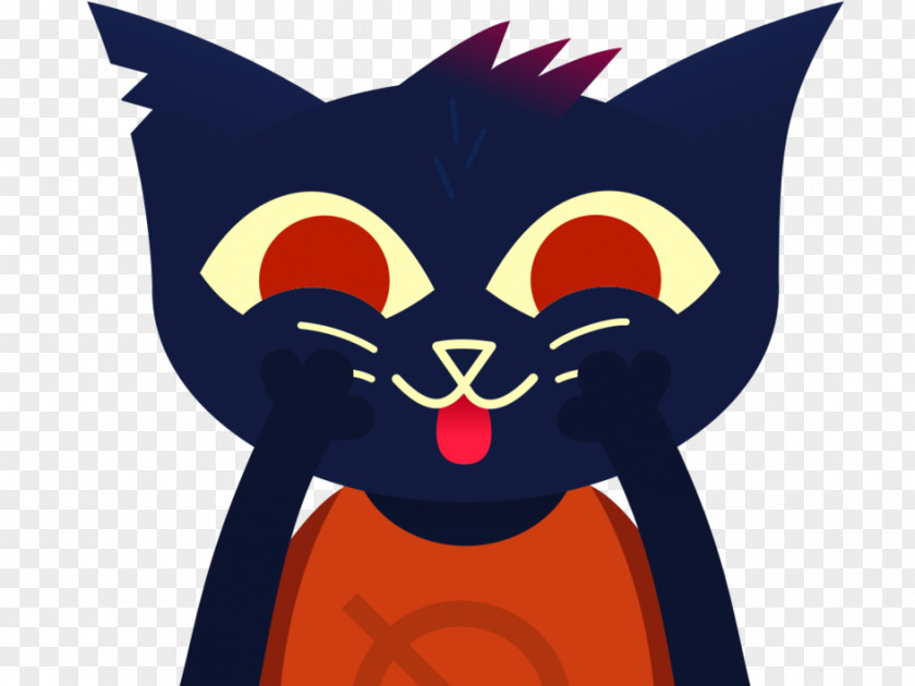 Cat Clip Art Night In The Woods Whiskers Image PNG