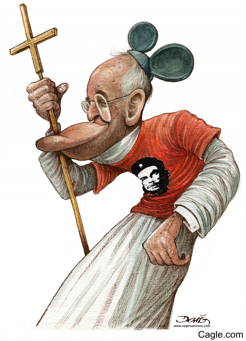 Pope Francis Domus Sanctae Marthae Cartoonist Caricature PNG