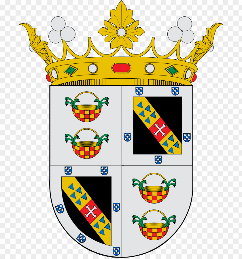 Villena Computer File Coat Of Arms Lugo Marquess PNG