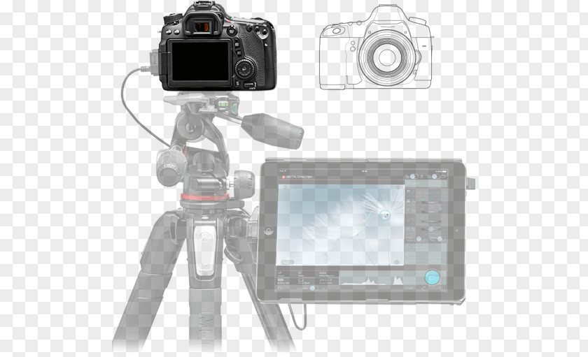 Canon EOS 700D Camera Photography IPad Pro Manfrotto Electronics PNG