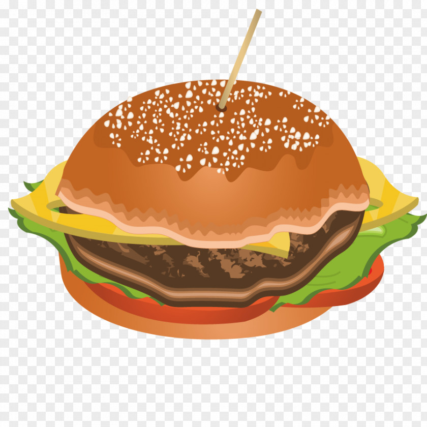 Gourmet Bread Cheeseburger Hamburger Fast Food Veggie Burger Breakfast PNG