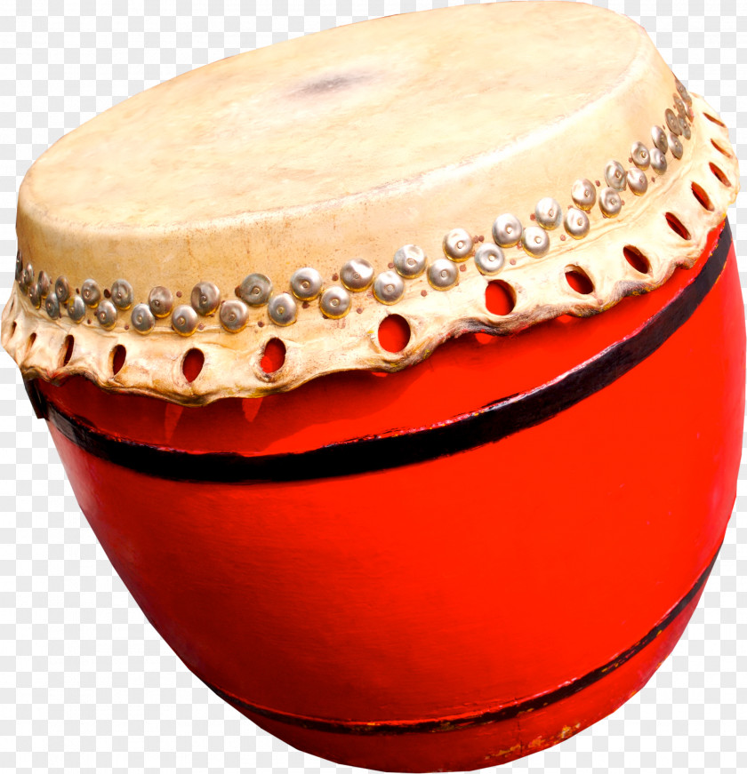 Red Drum China Musical Instrument Percussion PNG