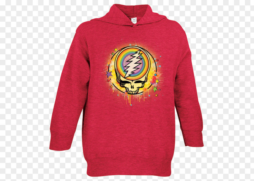 Youth Festival Material Hoodie Steal Your Face Grateful Dead Long-sleeved T-shirt PNG