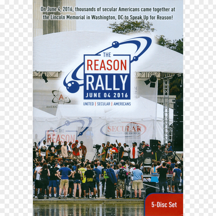 American Atheists Reason Rally Banner Championship Hobby Brand PNG