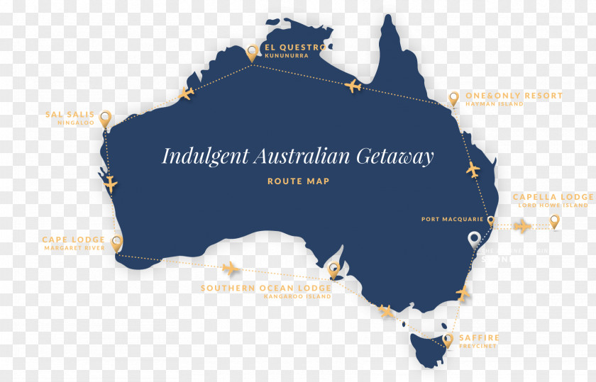Australia Vector Map Stock Photography PNG