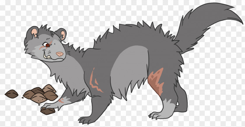 Ferret Cat Rat Rodent Mammal Animal PNG