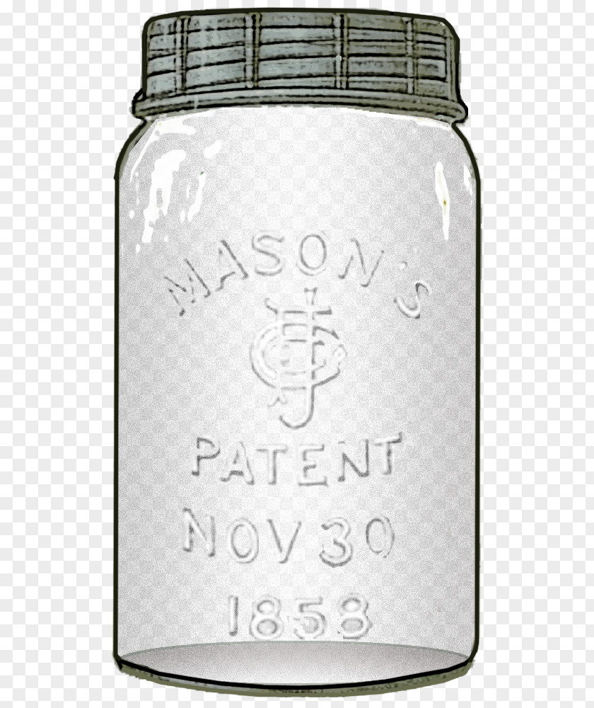 Flowers Mason Jar Glass Bottle PNG