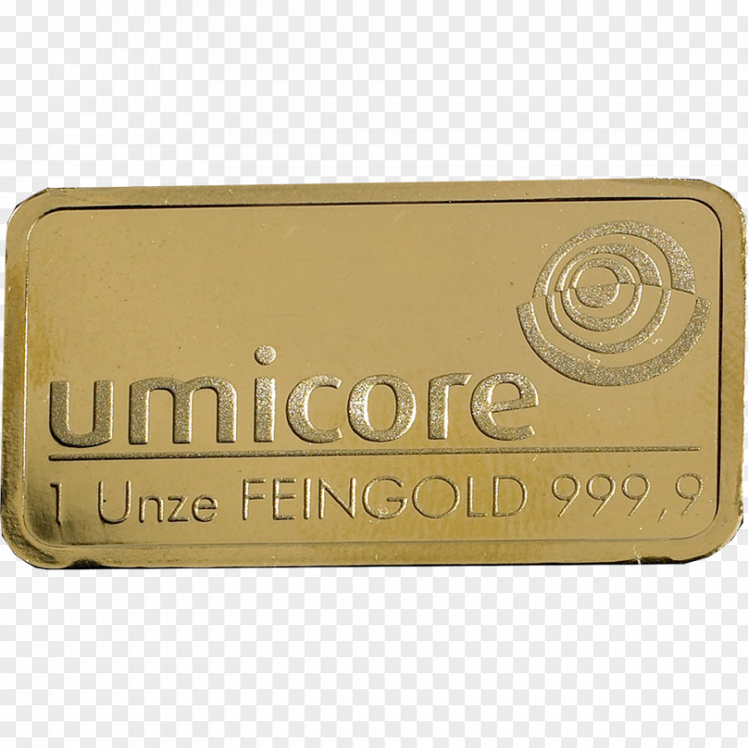 Gold Bar 01504 Rectangle Brass PNG