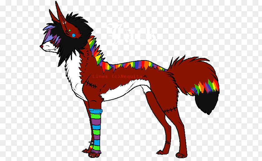 Dog Demon Horse Clip Art PNG