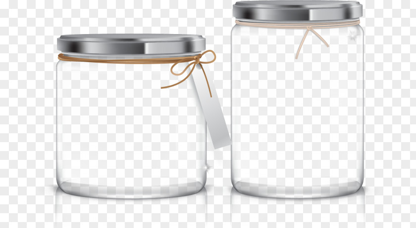 Glass Mason Jar Bottle PNG