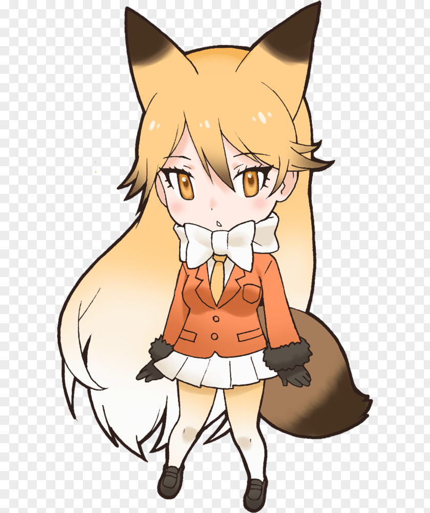 Kemono Friends Silver Fox Sakhalin Gray Wolf PNG