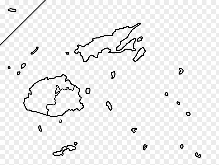 Map Suva Fijian Archipelago Yasawa Islands Blank PNG